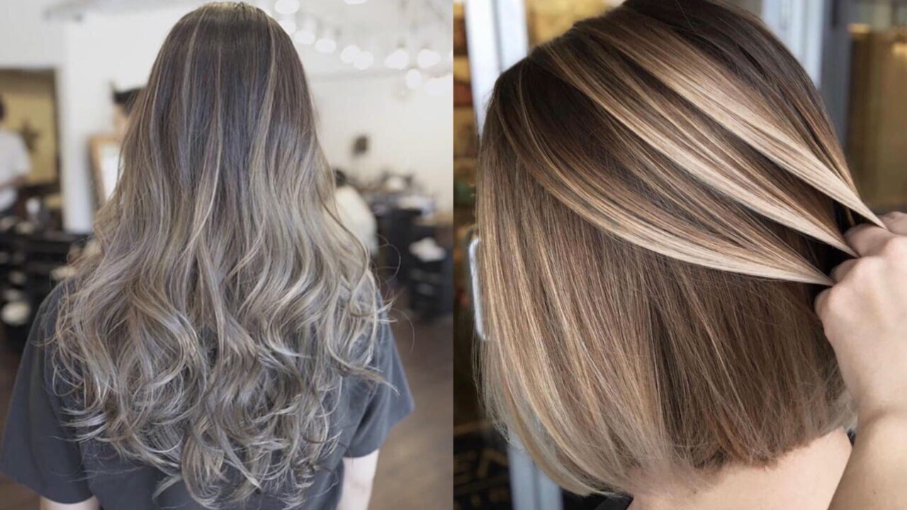 kiểu tóc balayage