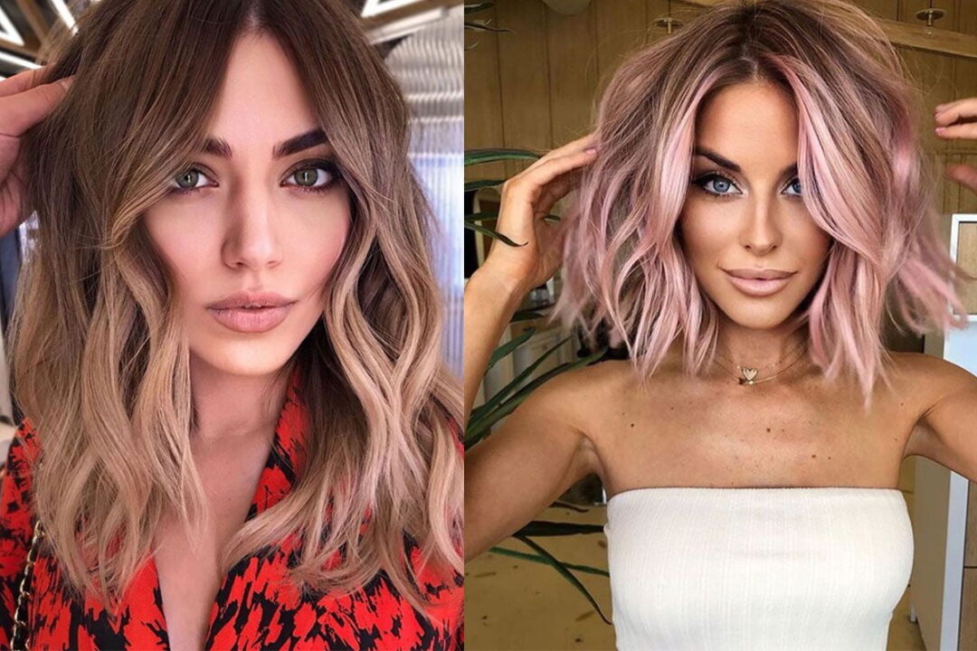 kiểu tóc balayage