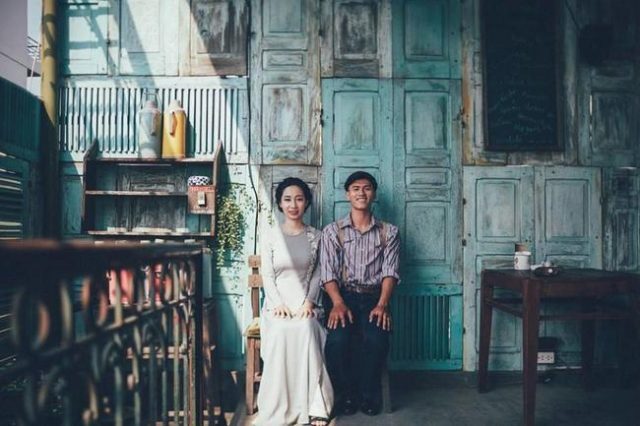 ảnh cưới Vintage