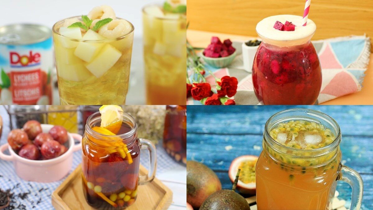 Top Các Loại Trà Hoa Quả Được Săn Lùng Nhiều Nhất Mùa Hè Này 